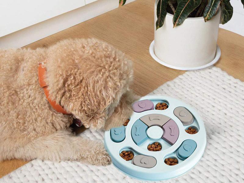 ZALBYUY Dog Puzzle Toys for Large Dogs, Interactive Dog Toys for Boredom  and Stimulating, Level 4 in 1 Puppy Treat Food Feeder Dispenser, Dog