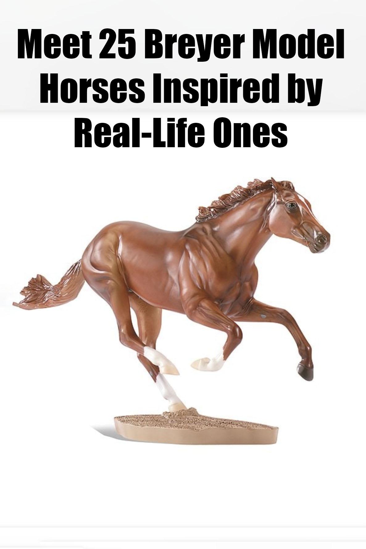 Meet 25 Breyer Model Horses Inspired by Real-Life Ones